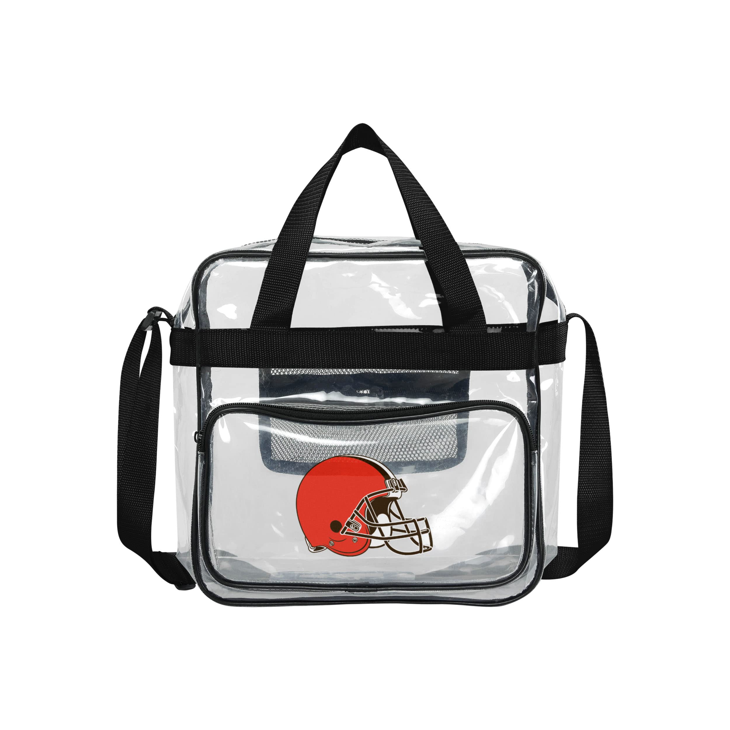 FOCO NFL Unisex Umhängetasche, durchsichtig, Unisex, Teamfarbe, Einheitsgröße