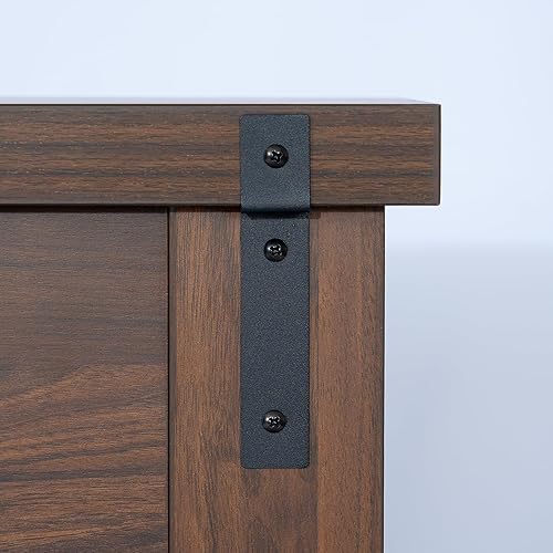 Miniatura 6 de Chimenea eléctrica independiente de 36" H con chimenea, nogal