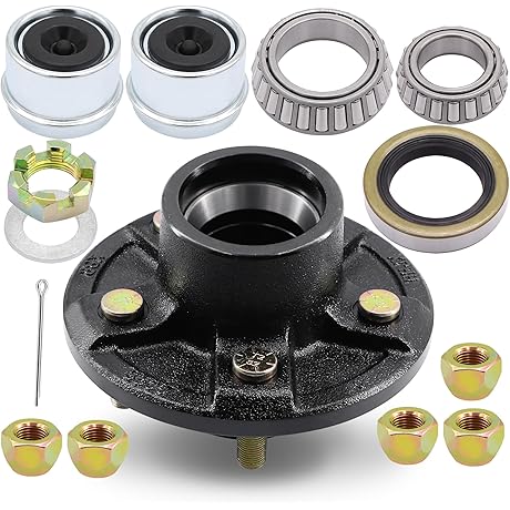 5x8 Trailer Wheel Hub Kit for RVs