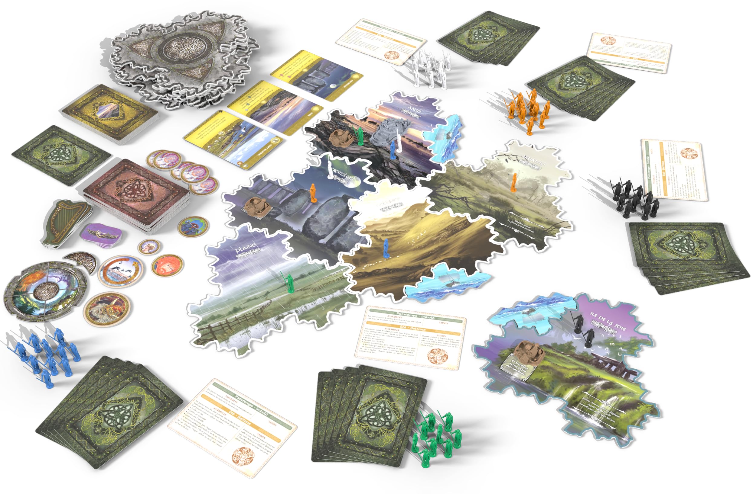 Inis Big Box - Gioco di controllo territorio completo dell'espansione Stagioni di Inis, 2-5 giocatori, 14+, Edizione in italiano