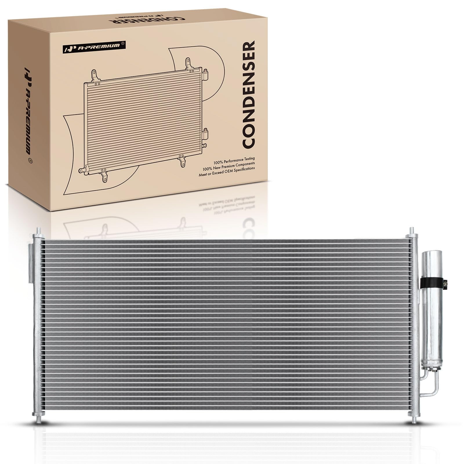 a-premium air conditioning a/c condenser compatible with nissan altima 2002-2006, maxima 2004-2008, 2.5l 3.5l, replace# 921007y000