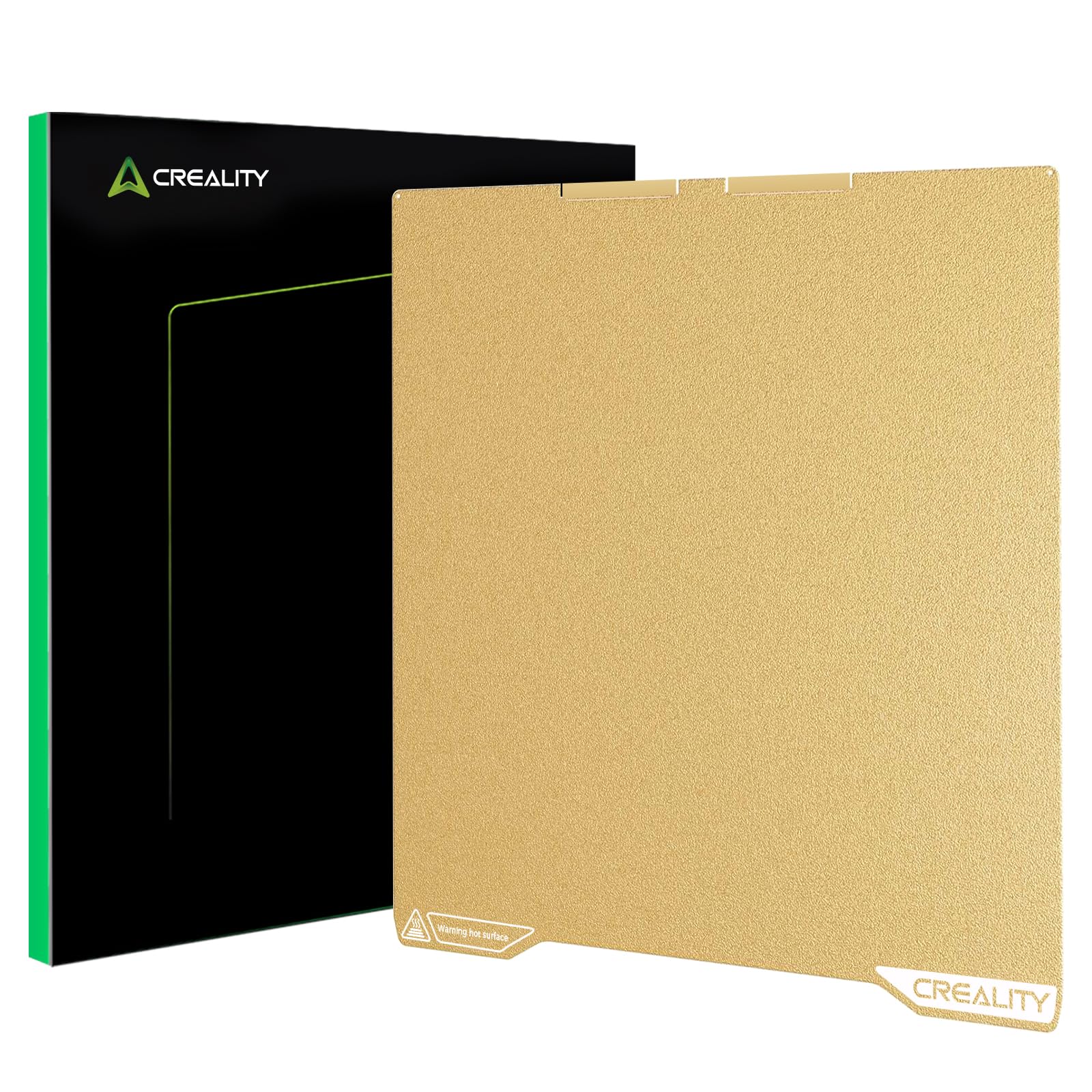 Plateau d'impression Creality K2 Pro, 325 × 310 mm, revêtement PEI K1 Max, plateau magnétique en acier à ressort, plateau texturé givré double face pour Ender 3 V3 Plus