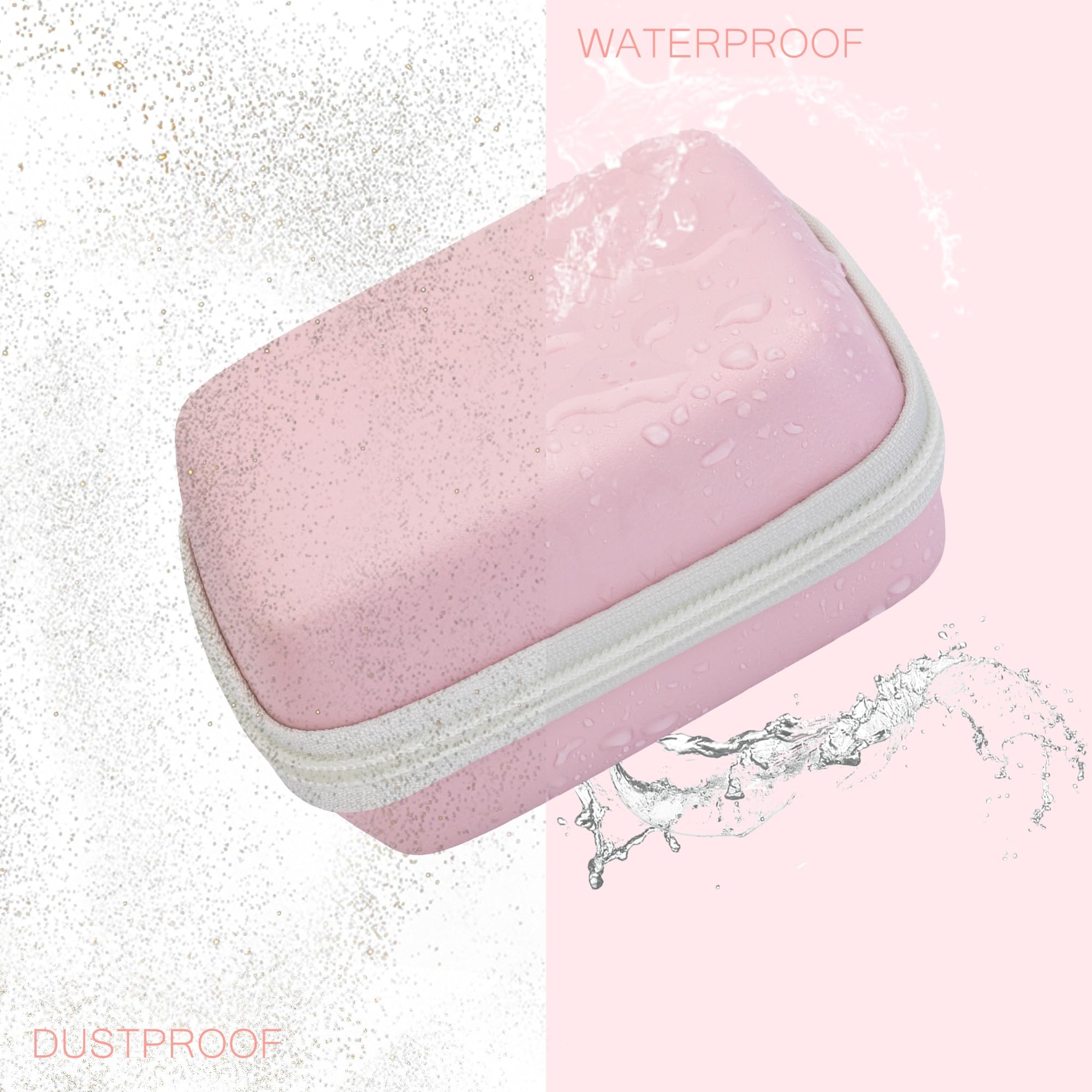 Digital Camera Case Compatible with Canon G7X, SX 740, Camkory FHD 1080P, Kodak FZ55-BK, FZ45-BK Digital Point and Shoot Camera Case, Small Portable Travel Carrying Protective Storage Bag