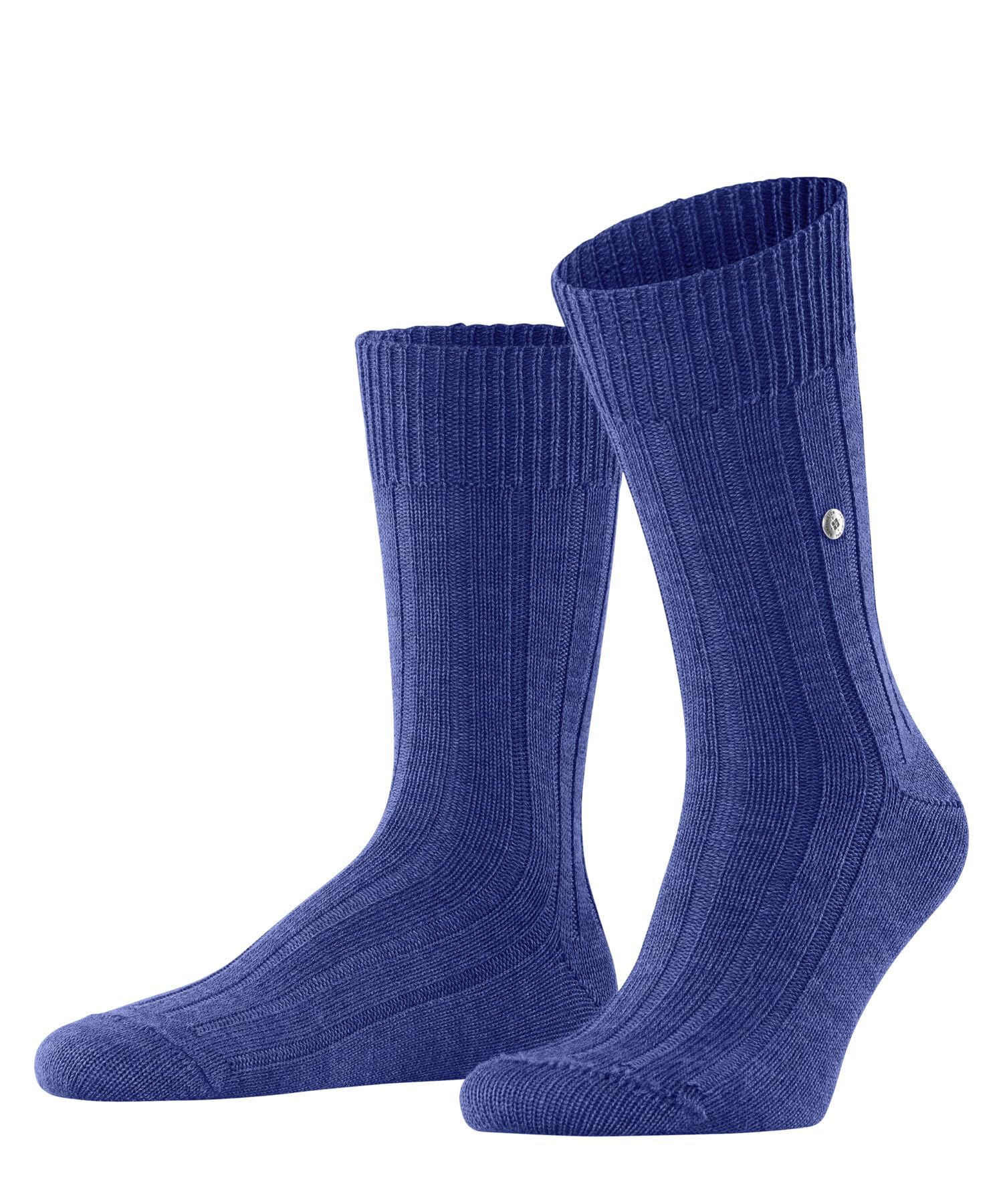 Burlington Men's Dover M So Wool Plain 1 Pair Socks, Blue River 6551, 6.5-11