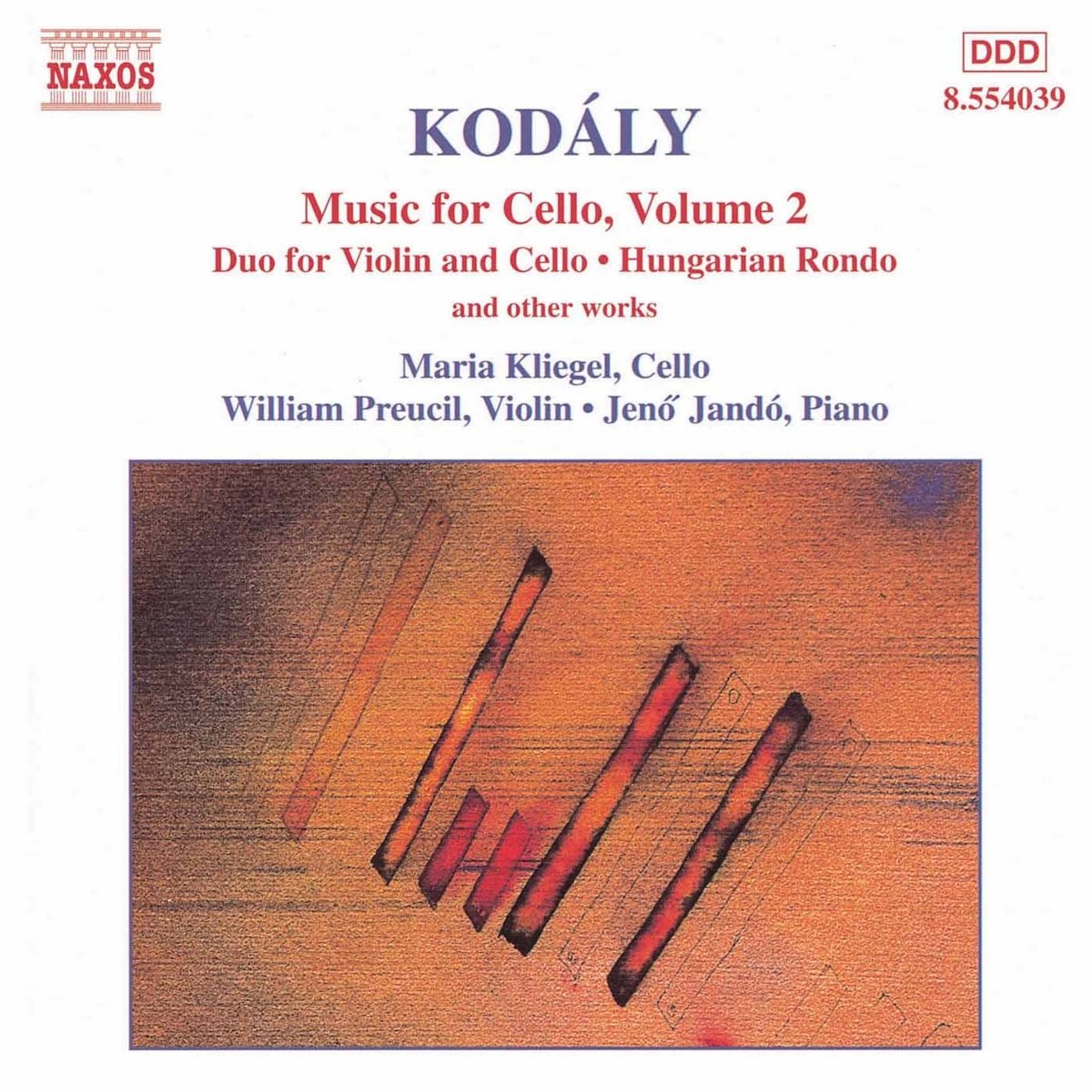 Kodály - Cello Works, Volume 2