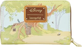 Loungefly Wallet: Disney Winnie The Pooh - Kanga and Roo Faux Leather Wallet Multicolor, Amazon Exclusive