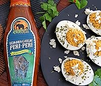 Vista 9 de African Dream Foods - Salsa picante Peri-Peri de limón y ajo Salsa picante totalmente natural Botella de 5 onzas líquidas
