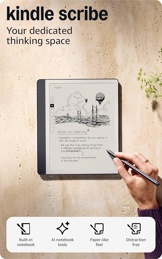 Kindle Scribe 64GB プレミアムペン付き New Kindle Scribe: Write in Books & Notes | 10.2