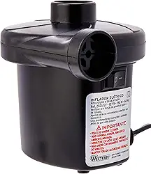 Inflador Elétrico 127 V, Western, 2021-127, Preto