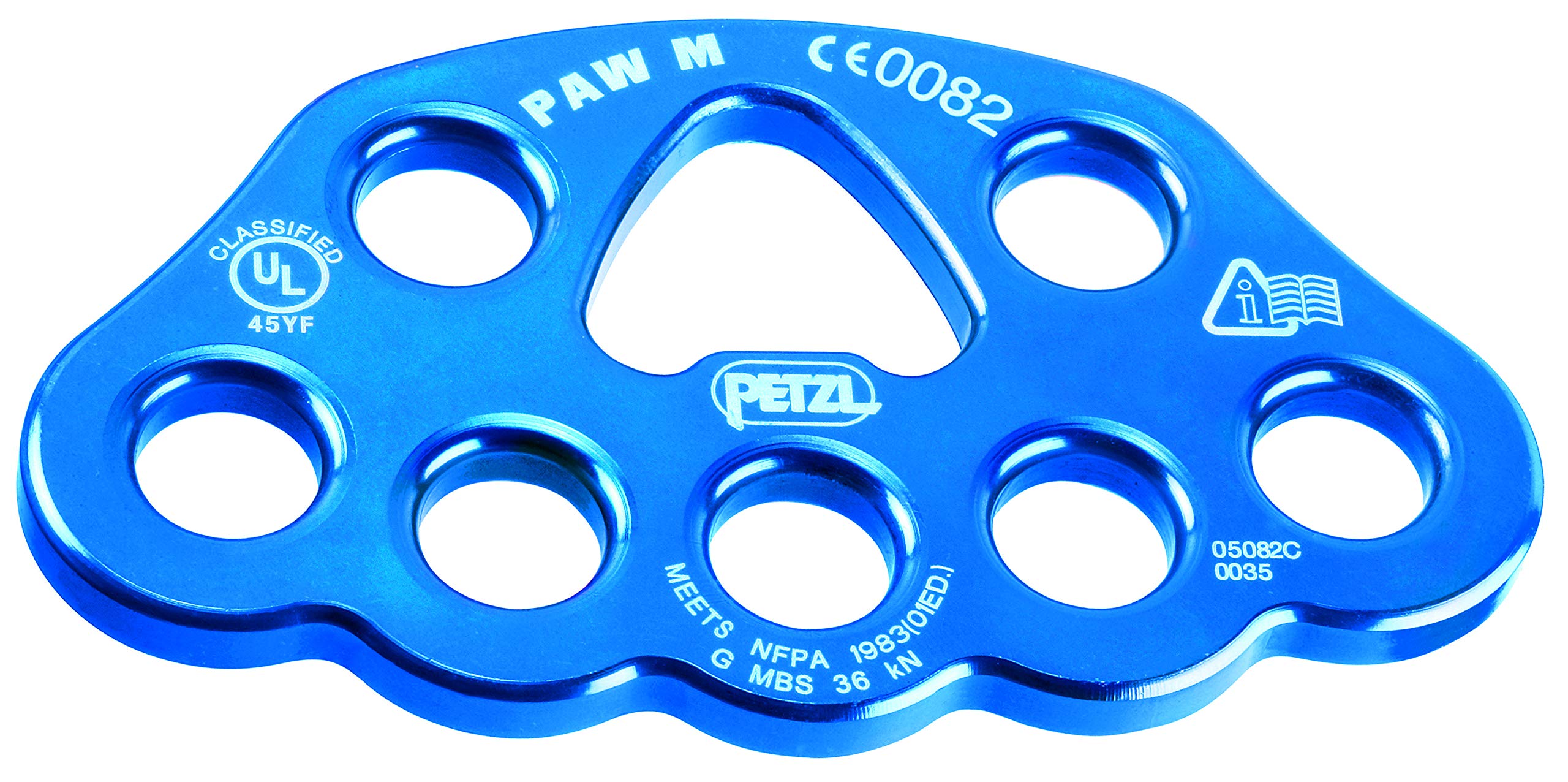 PETZL P63 M Paw Ausrüstung, mittelgroß, Blau