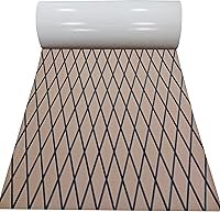 Vista 7 de Suelo de lancha de espuma EVA, cubierta de barco de teca sintética, cubierta marina, alfombrilla antideslizante para cubierta, yate, lancha motora