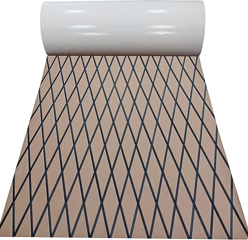 Suelo de lancha de espuma EVA, cubierta de barco de teca sintética, cubierta marina, alfombrilla antideslizante para cubierta, yate, lancha motora,