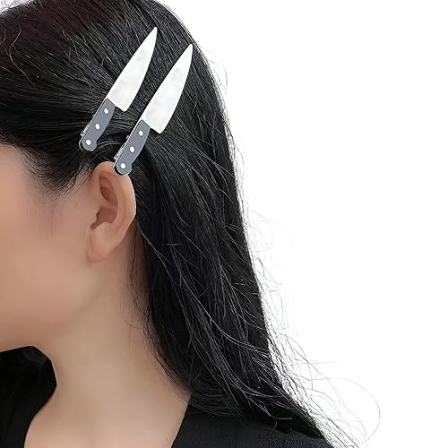 2 Pack Knife Hair Clips