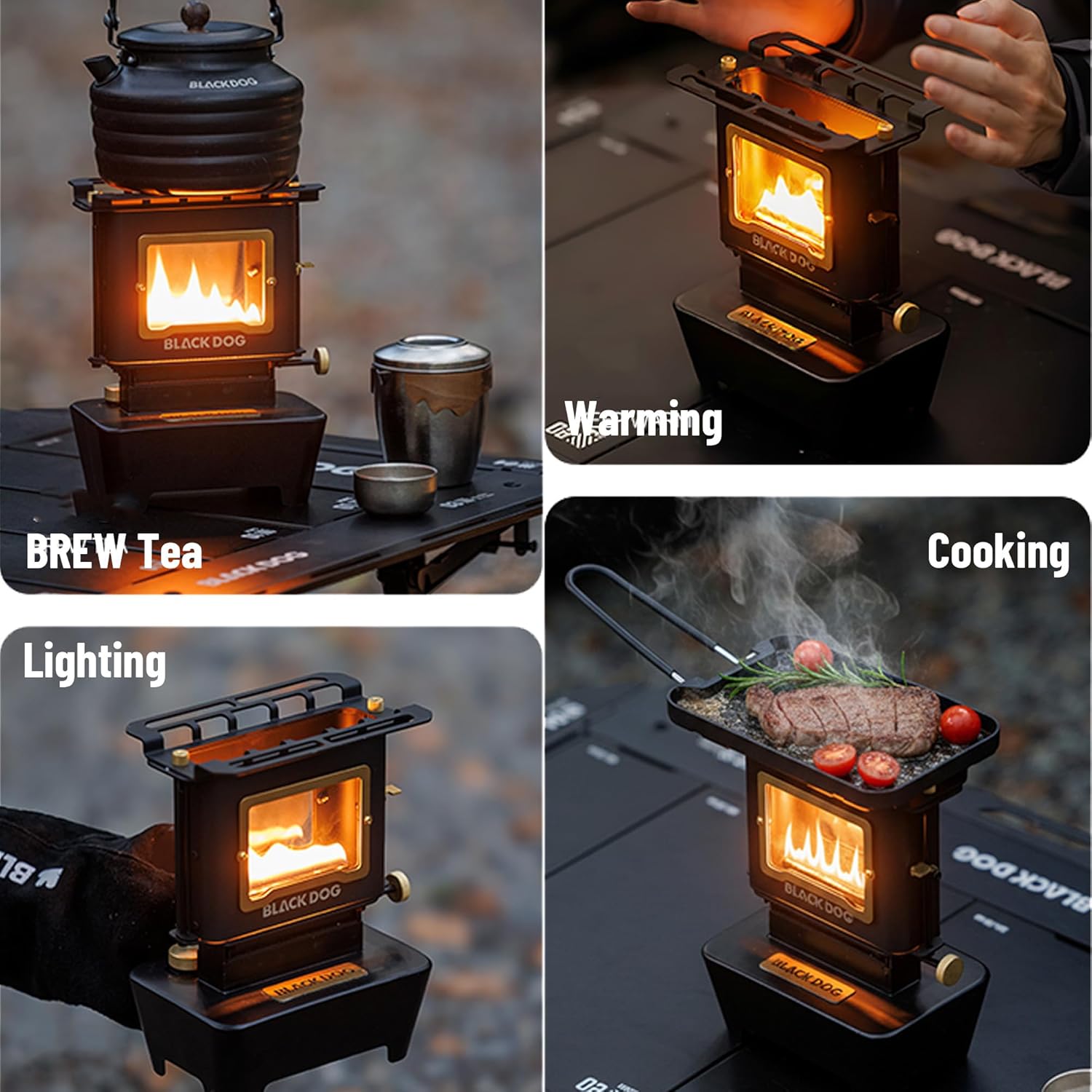 Blackdog Frying Pan for Camping Oil Stove (Pan)