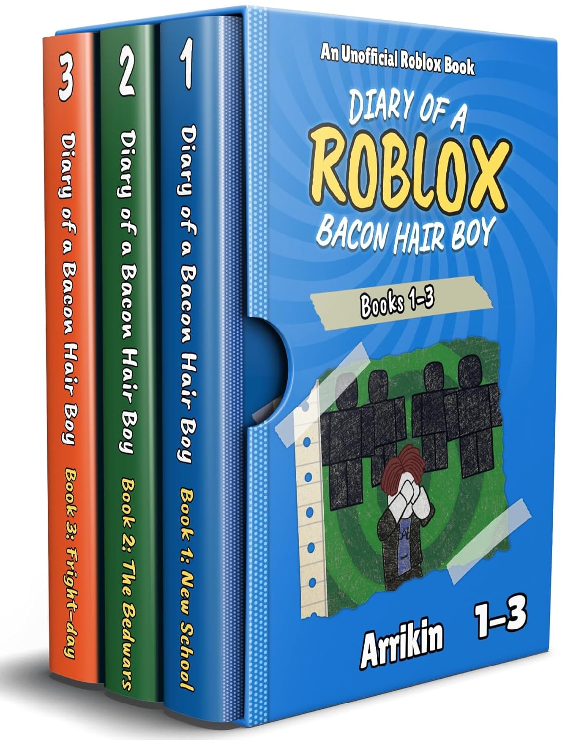 Amazon.com: Diary of a Bacon Hair Boy, Books 1-3 (Diary of a Roblox ...