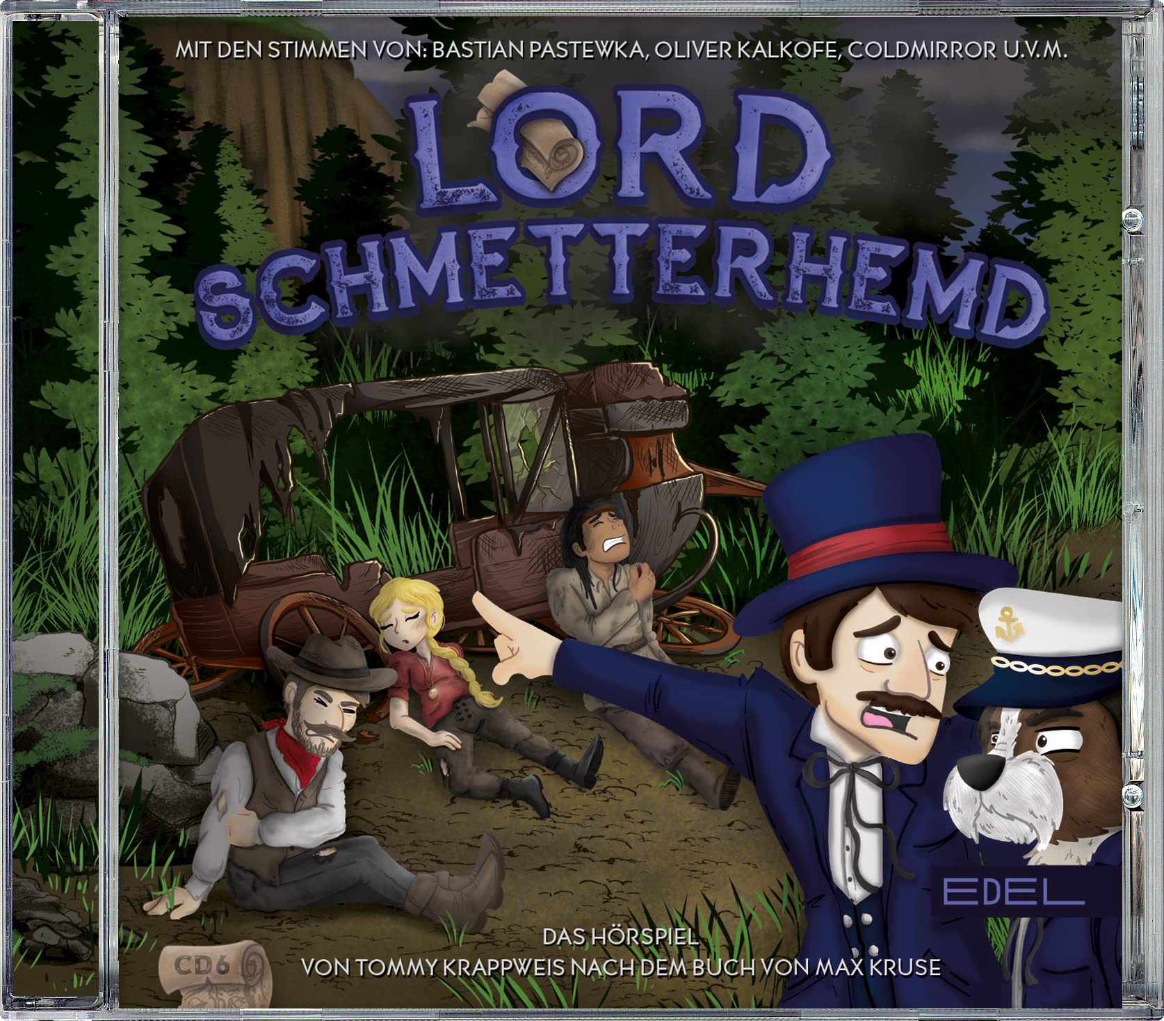 Lord Schmetterhemd: Die komplette Hörspiel-Box von Tommy Krappweis nach dem Buch von Max Kruse - Mit den Stimmen von Bastian Pastewka, Oliver Kalkofe, Coldmirror uvm.