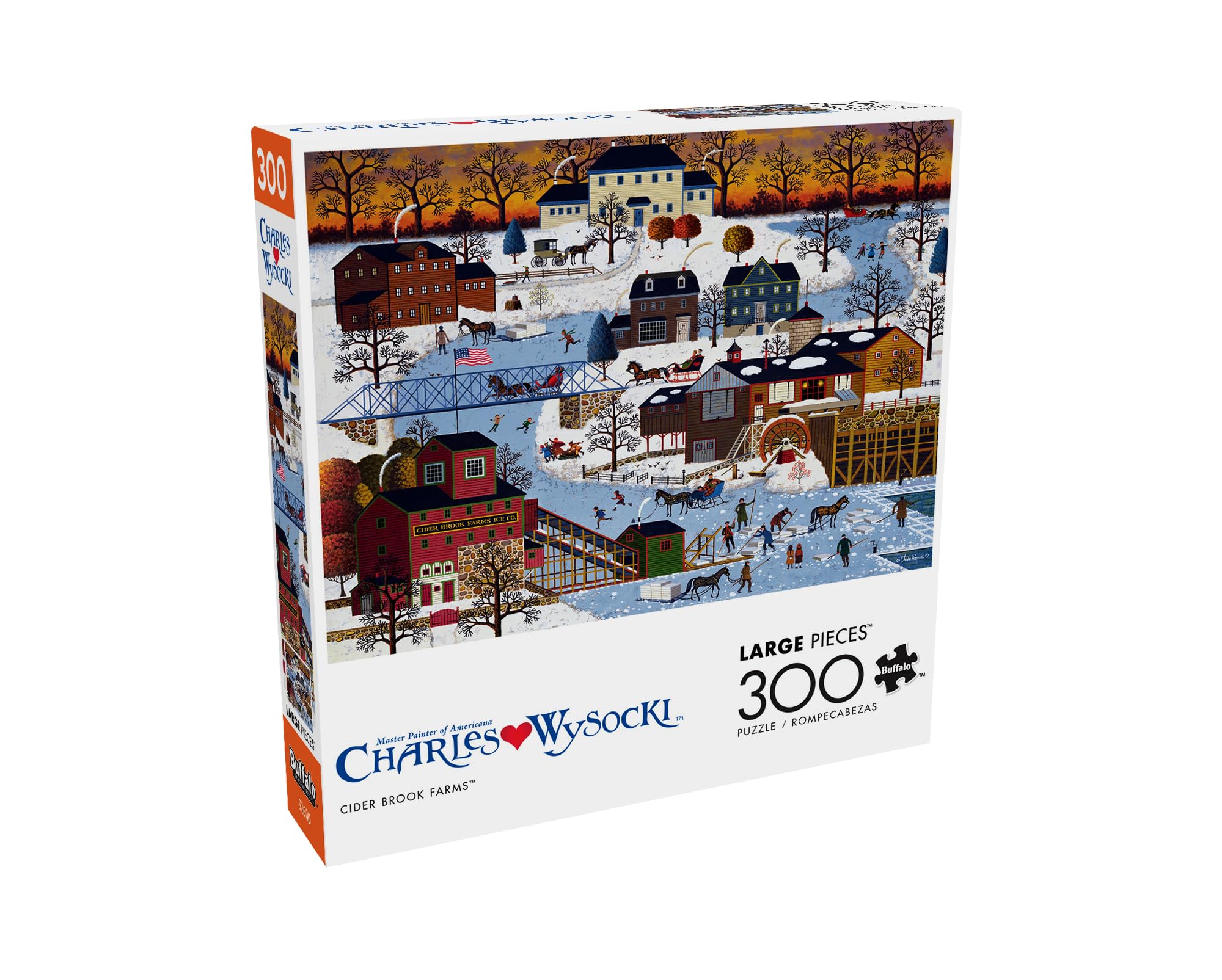 Amazon.com: Buffalo Games - Charles Wysocki - Cider Brook Farms