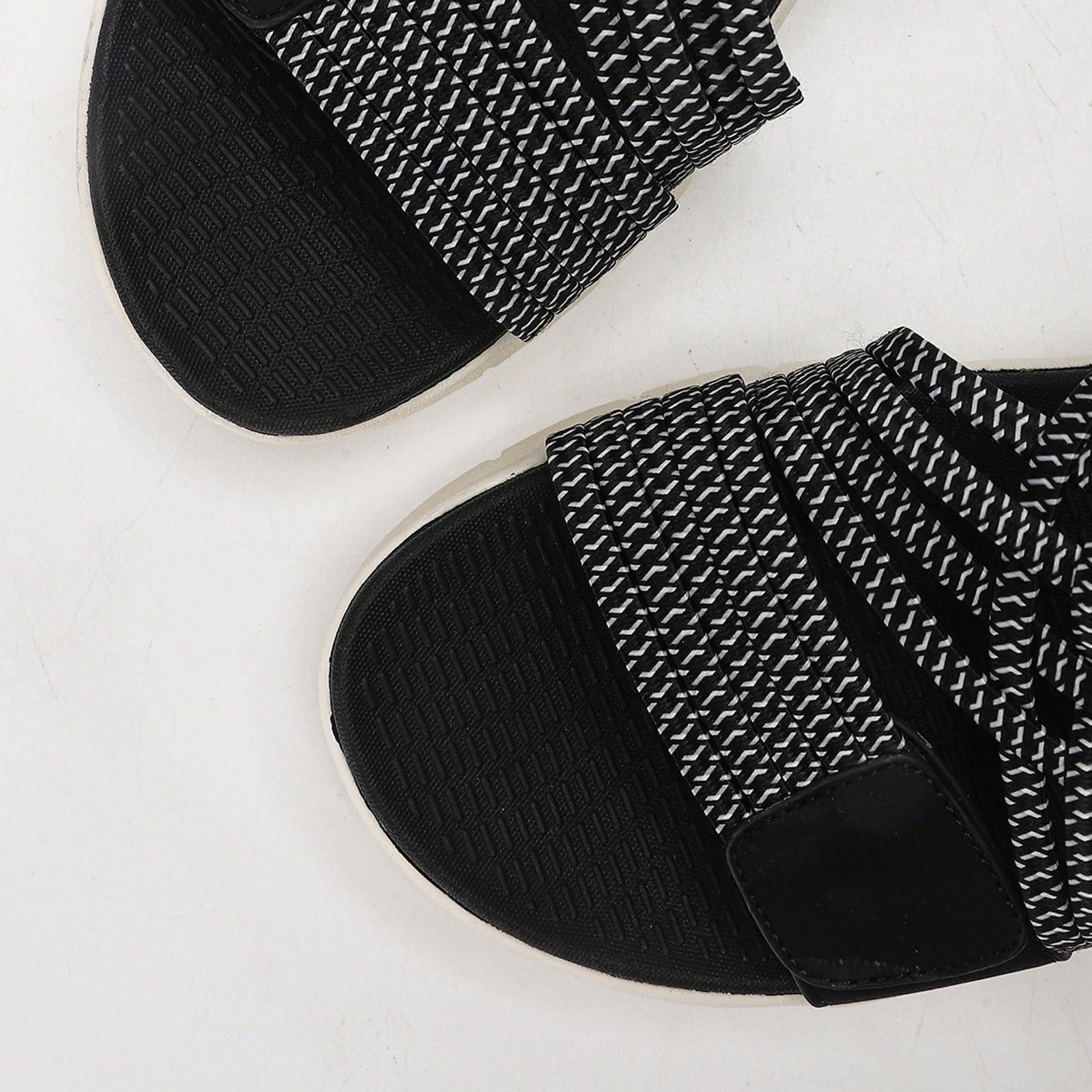 Genérico Sandalias Mujer De Mujer, Planas Talla Grande, Con Flores, Punta Abierta, Casuales Playa Para Exteriores Zapatos Verano 2026 Hebilla Marron Agua 38 Tobilleras Calzado Ancho Especial