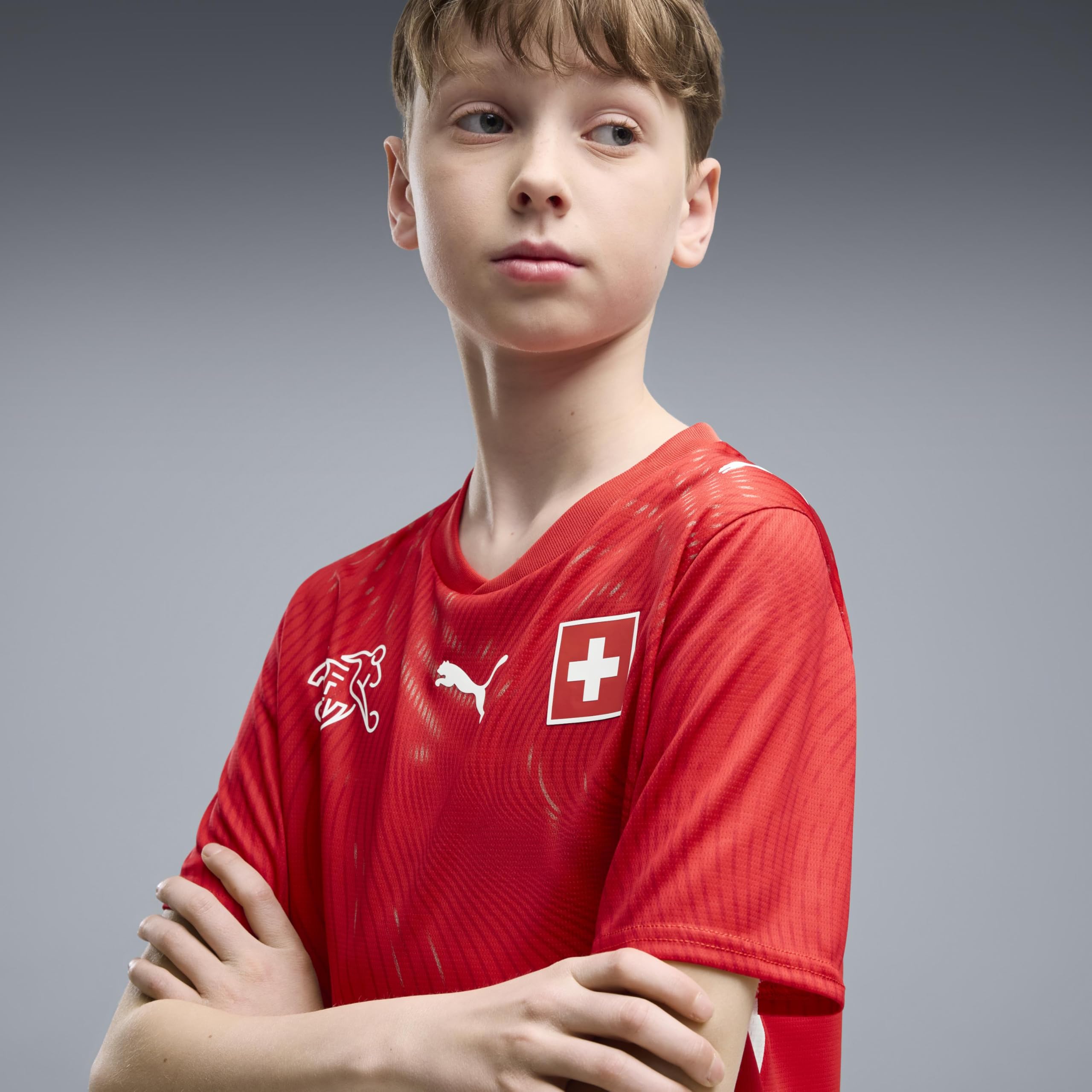 PUMA Jungen Sfv Away Jersey Replica Jr Trikots (1er Pack)
