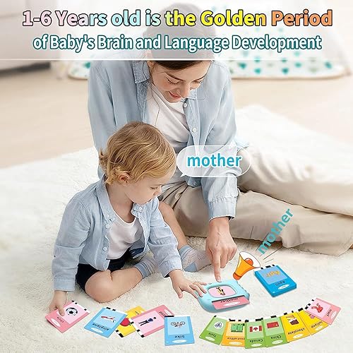 Miniatura 8 de Tarjetas didácticas bilingües en inglés y español para niños pequeños de 2 a 4 años, juguetes de recursos de aprendizaje sensorial para autismo,