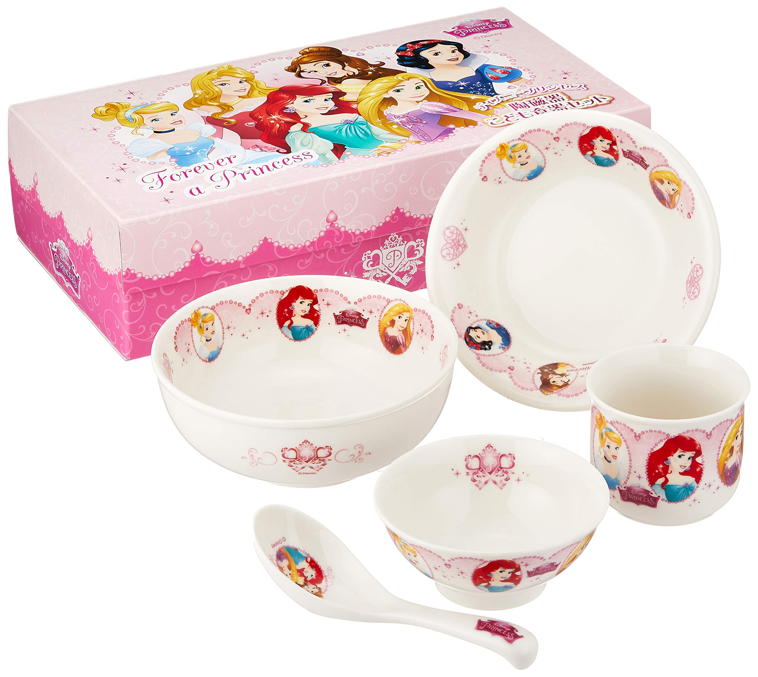 Amazon｜新 ディズニー プリンセス こども用 食器 ギフトセット