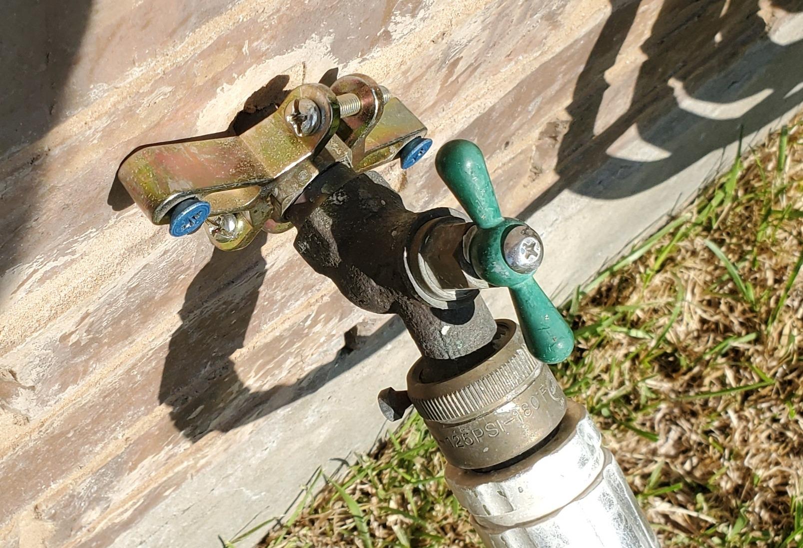 Hose bibb through stucco skirting wobbles Terry Love Plumbing Advice