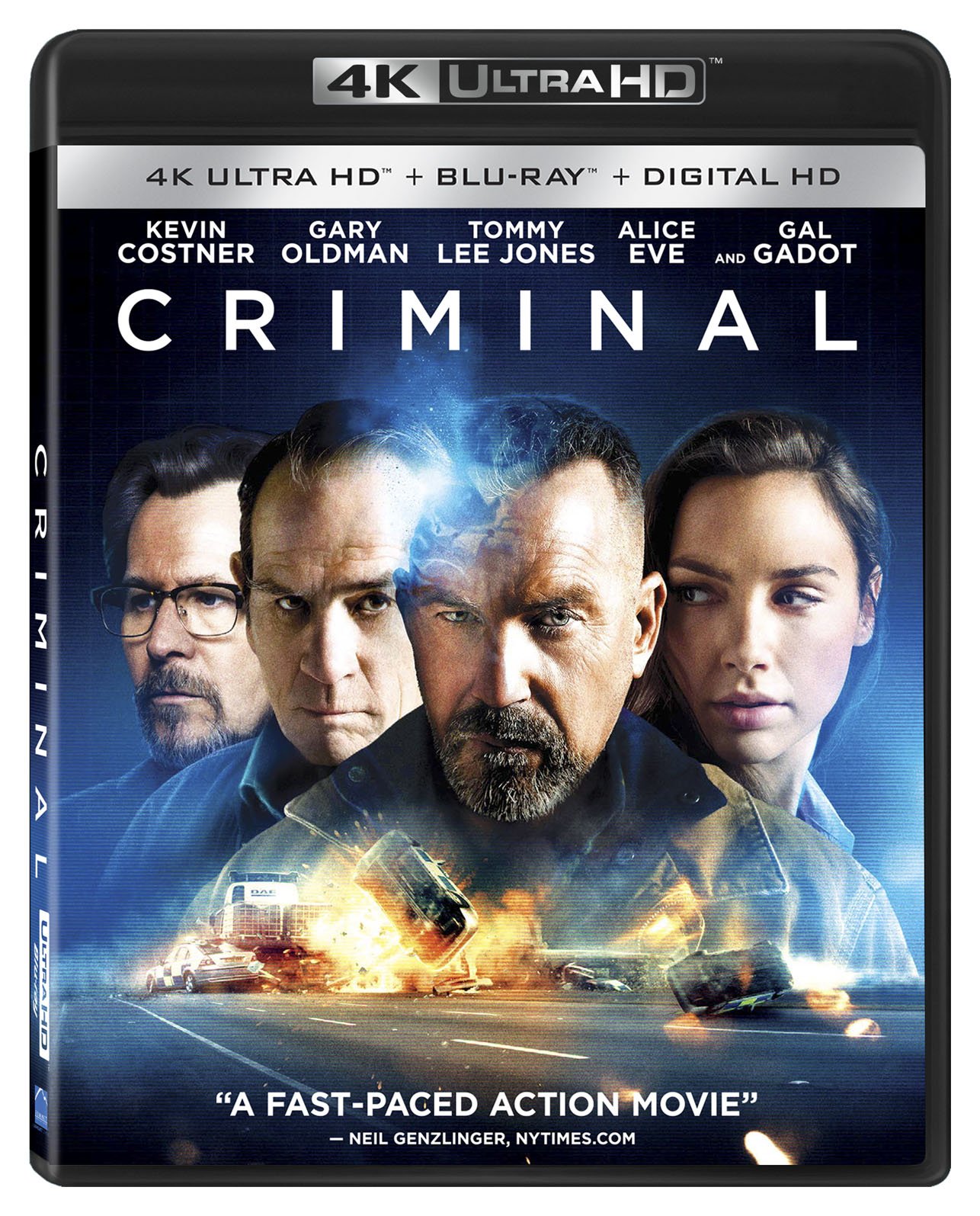 Criminal 4K Ultra HD Blu-ray Digital HD