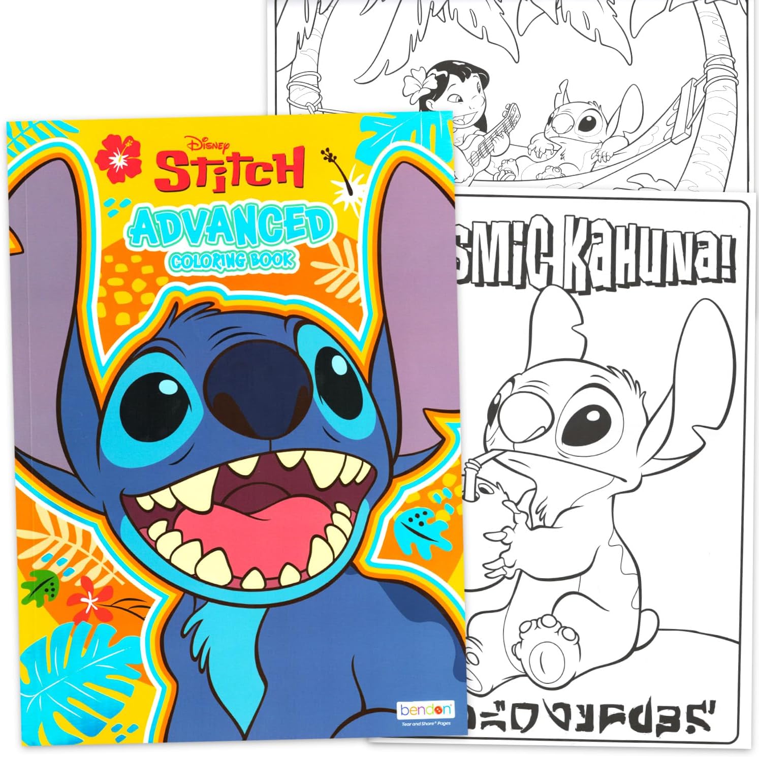 Bulk Disney Advanced Coloring Book Set for Teens, Adults - 4 Pc Coloring Activity Book Bundle Featuring Stitch, Disney Princesses, More Plus Colored Pencils (Adult Relaxation) image 5