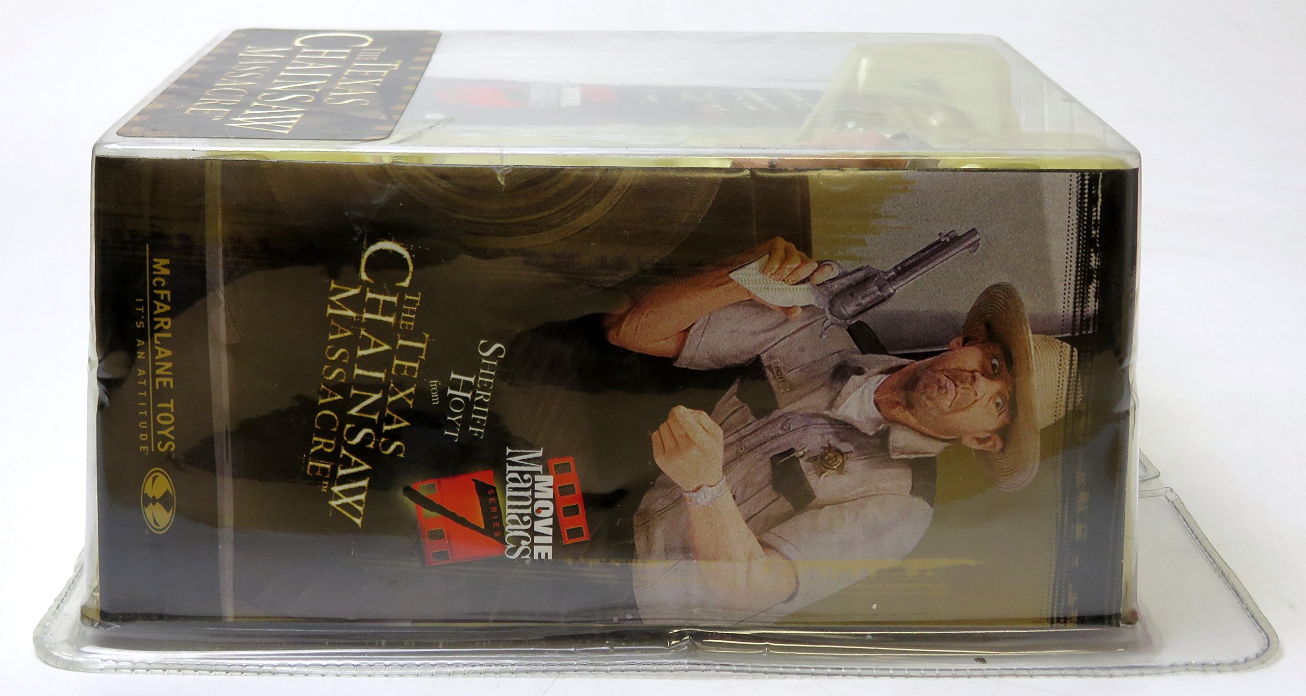 新品！ Sheriff Hoyt テキサス・チェンソー シェリフ フィギュア Movie Maniacs Series7 Sheriff Hoyt Action Figure by The