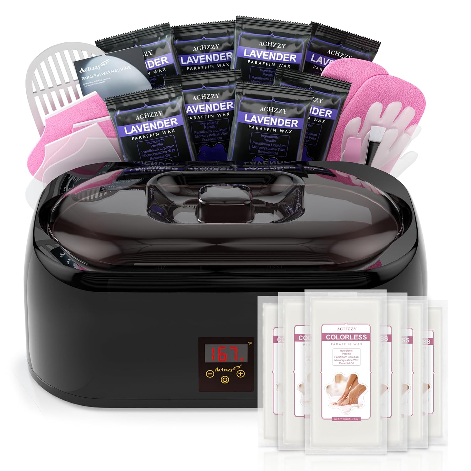 4000ml Paraffin Wax Machine for Hand and Feet with 12pcs paraffin wax