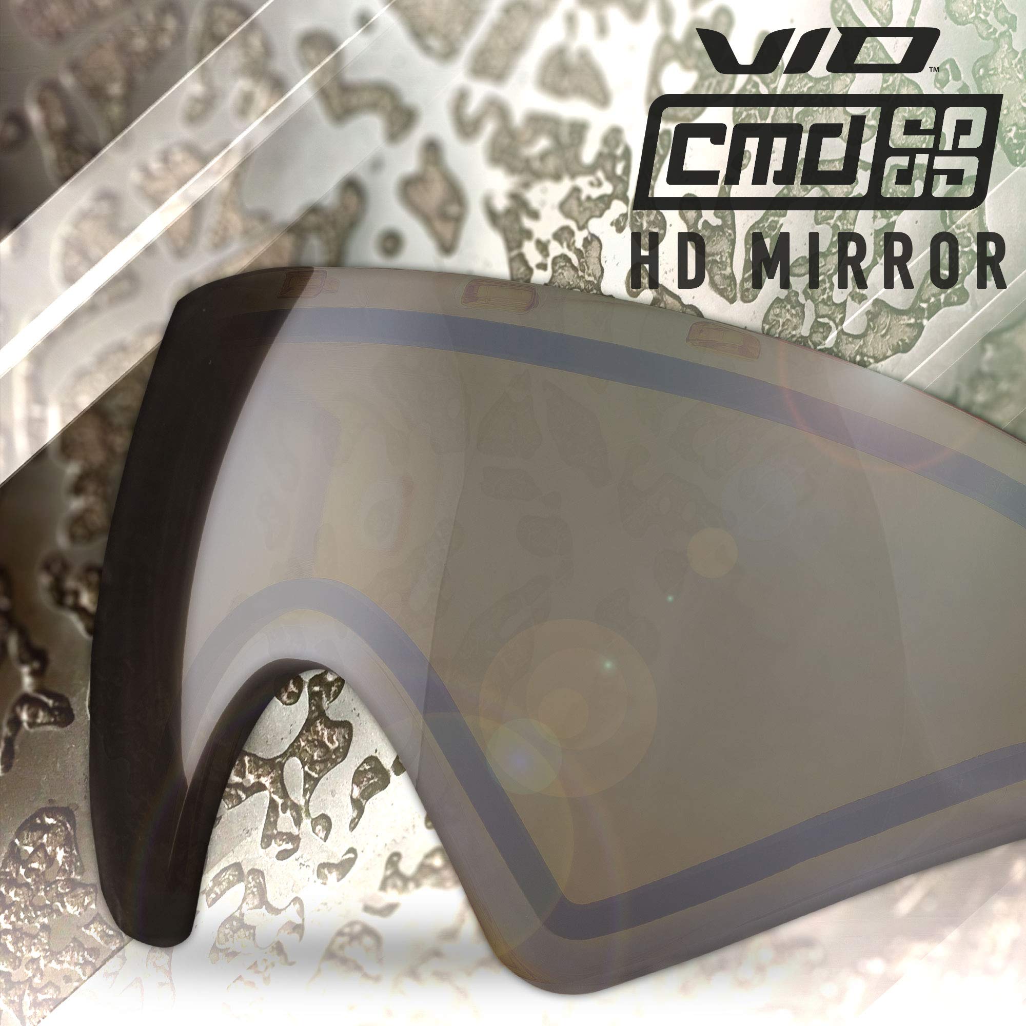 Bunker Kings CMD/Virtue VIO - Lentes de repuesto para gafas de paintball térmicas, espejo HD