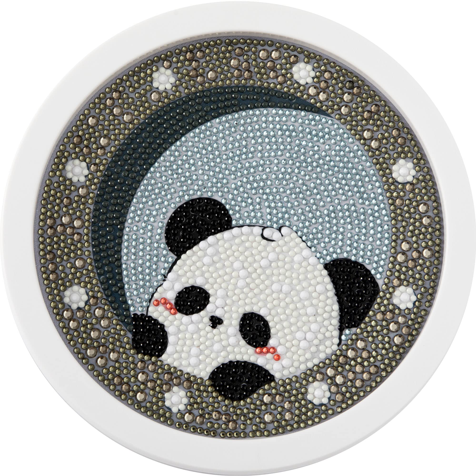 TINMI ARTS Kids' Paint by Number Kits-Panda 5D Diamond Dotz Kits ，Diamond Painting for Kids 6-8, Frame Kit Set for Beginners, Crafts for Kids Age 4-6, 6-8, 8-12