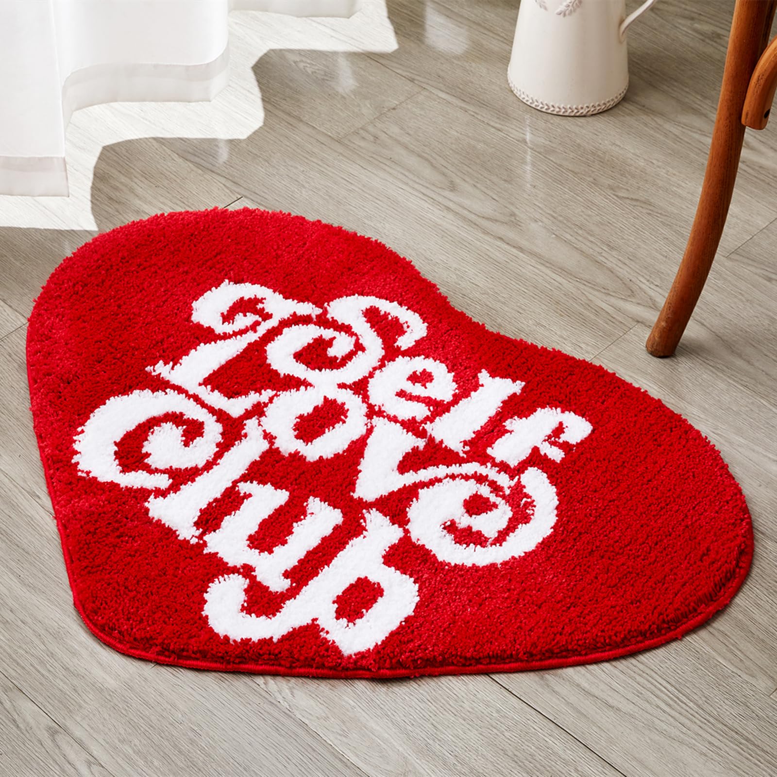 Amazon.com: Aldopein Self Love Club Tufted Rug 32''x40'' Cute Funky ...