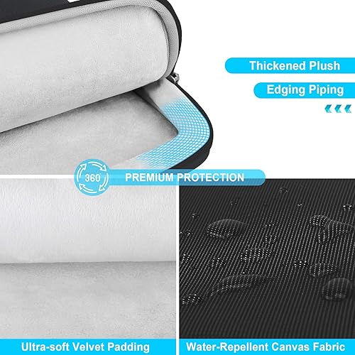 Miniatura 3 de Lacdo Funda protectora para laptop de 360 para MacBook Air M2M1 de 13 pulgadas 2022-2010  MacBook Pro M2M1 2022-2012  Surface Book 3 2  Computadora