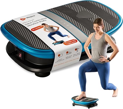 Vista 11 de Lifepro Placa de vibración para drenaje linfático – Máquina de ejercicios de plataforma vibratoria de cuerpo entero para tonificación muscular