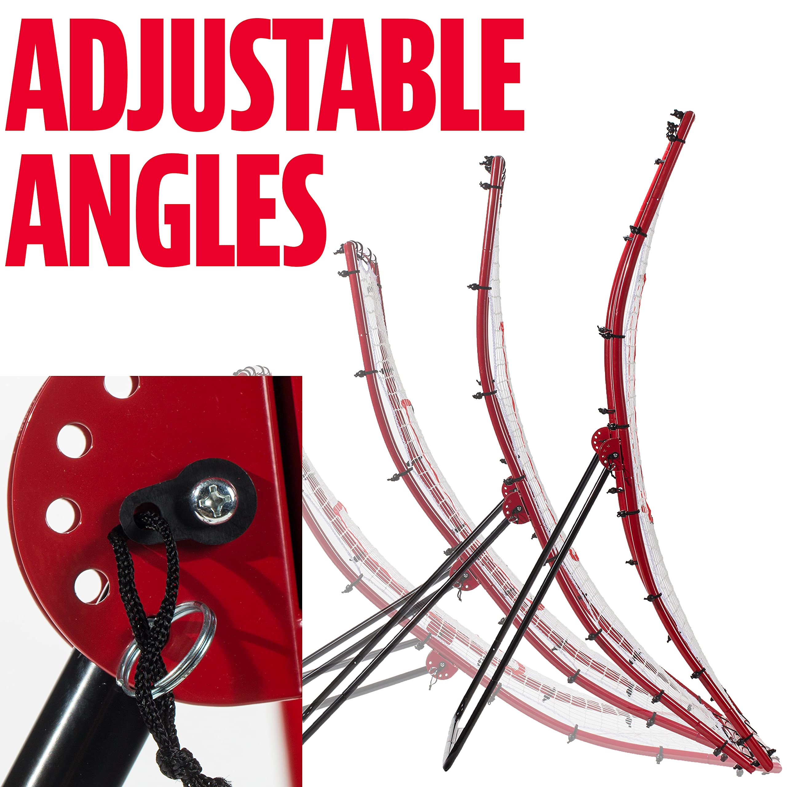 Franklin Sports MLB - Entrenador de Retorno 2 en 1 Switch-Hitter Flyback, 68 x 44 Pulgadas