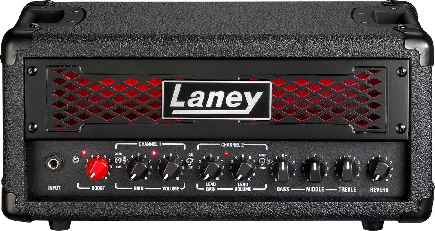 Laney IRF Dual Top Guitar Amplifier Head, 60 Watts