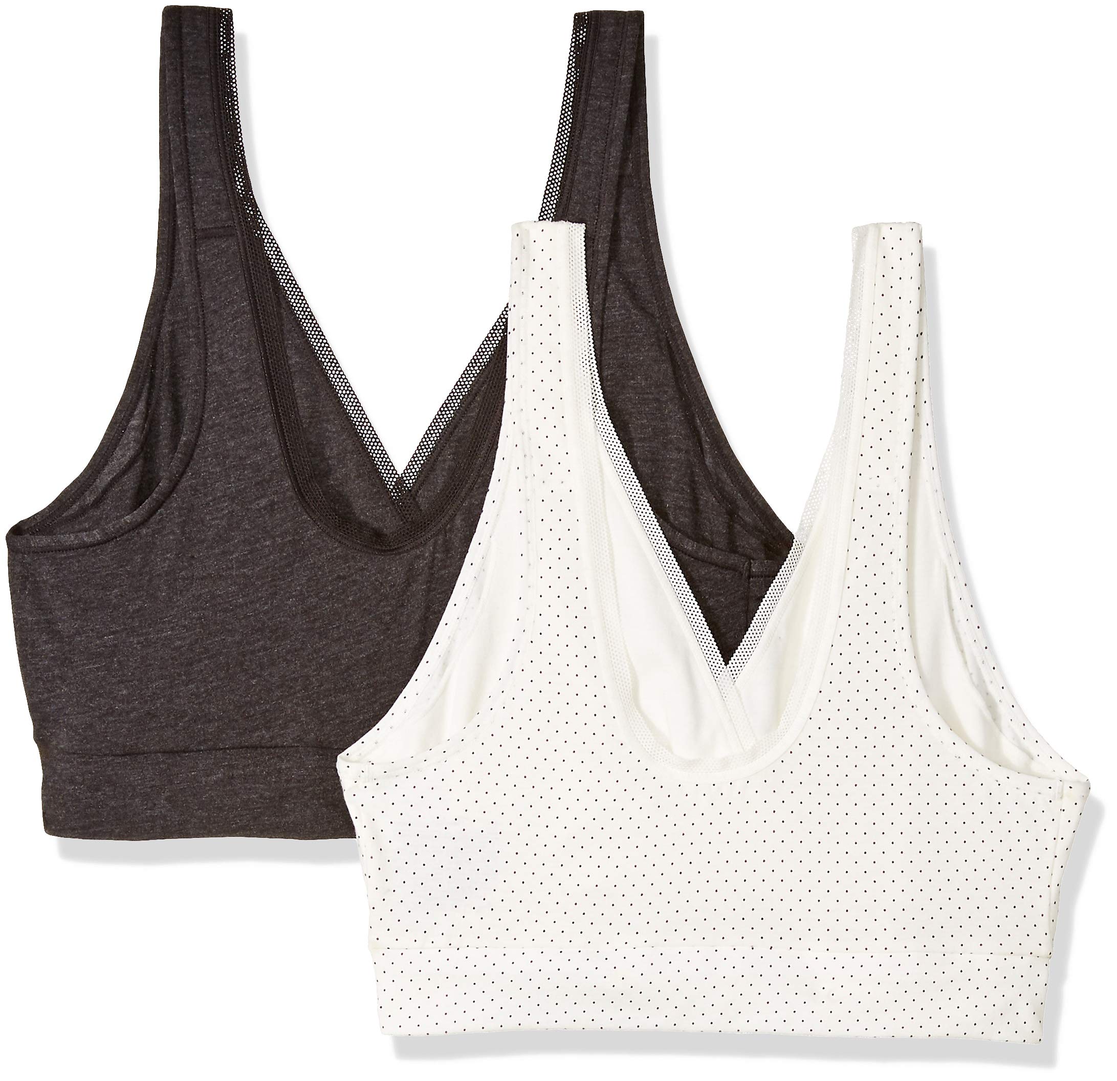 Playtex Womens Nursing Pullover Wirefree Sleep Bra 2-Pack (US02PK)