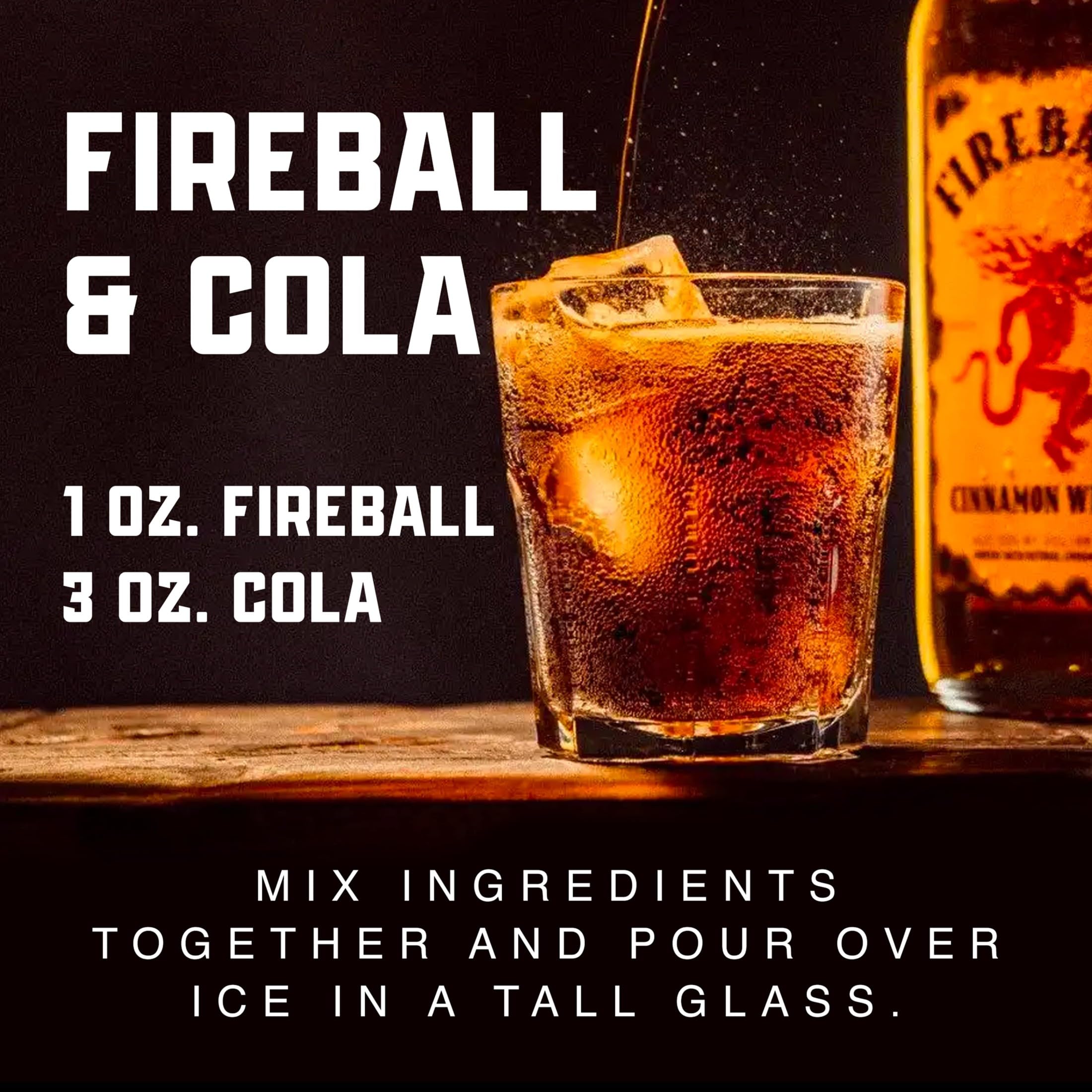 Fireball Fireball Cinnamon Whisky Lt.1 33-1000 ml