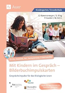 Mit Kindern im Gespräch - Impulskarten Bilderbuch: Karten mit Gesprächsimpulsen für das Dialogische Lesen von Bilderbüchern (Kindergarten)