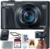 Canon PowerShot SX740 HS Cámara Digital (Negra) + Memoria de 64GB + Empuñadura Estabilizadora + Paquete de Software + Más (Paquete de Valor) (Renovada) 1