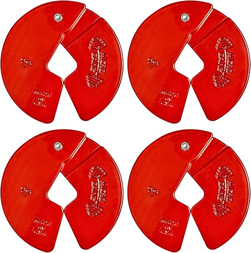 Micro Gainz - Mancuerna fraccionaria de 1.25 libras, ideal para micro carga, (elegir color) 4 placas de peso fraccionadas, diseñadas para