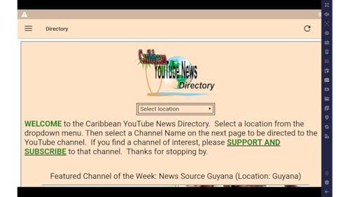 Caribbean YTVideo News Directory
