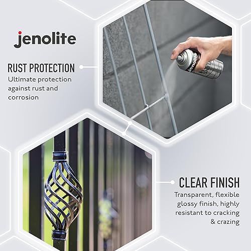 Miniatura 5 de JENOLITE Rust Shield - Aerosol antioxidante, protección contra el óxido y la corrosión para automoción y metal, 13.5 fl oz (13.5 fl oz)