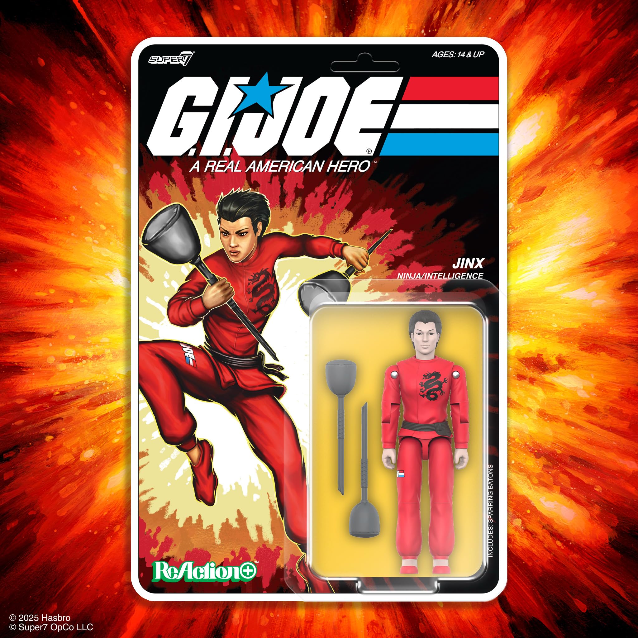 GIJOE CLASSIC COLLECTION フィギュア　4体セット Amazon.com: Super7 G.I. Joe Reaction+ Wave 04 (Movie