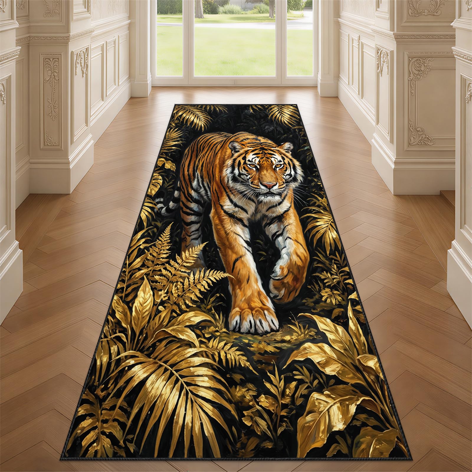 YEMYOR Tiger Carpet Runner 100x300cm