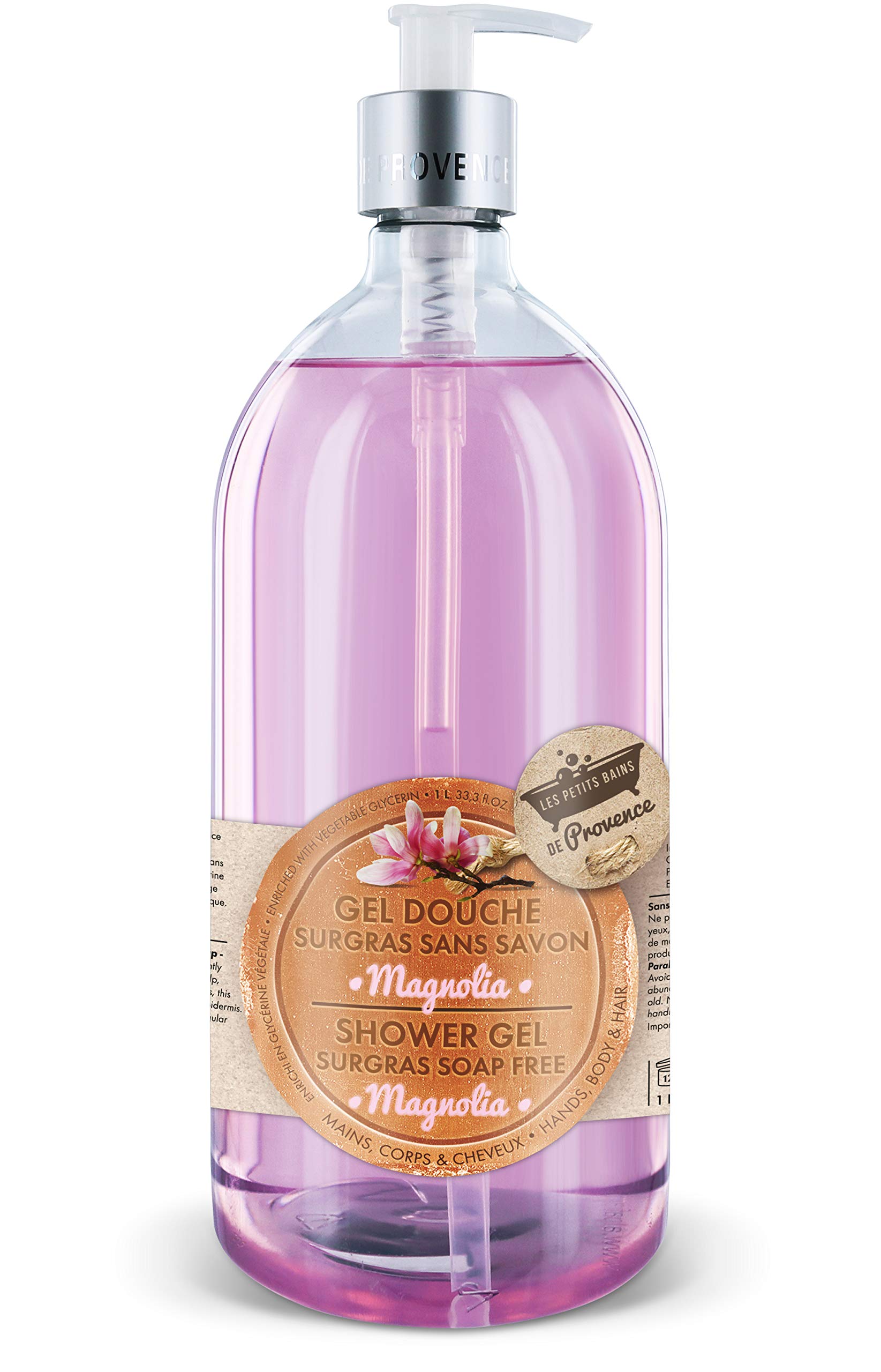 Les Petits Bains de Provence Gel Douche au Magnolia 1L