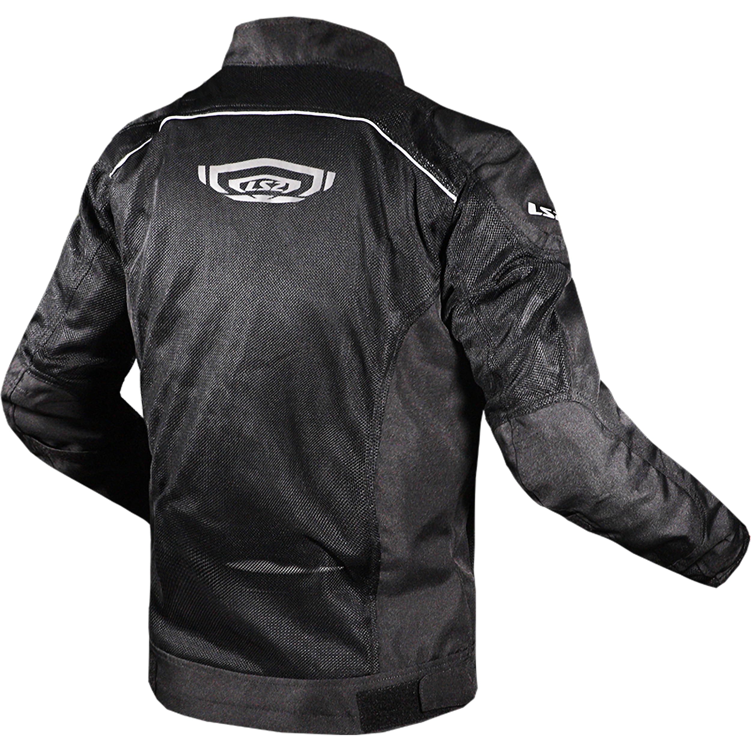 LS2 Airy Man Jacket Black Veste Moto Homme Homme