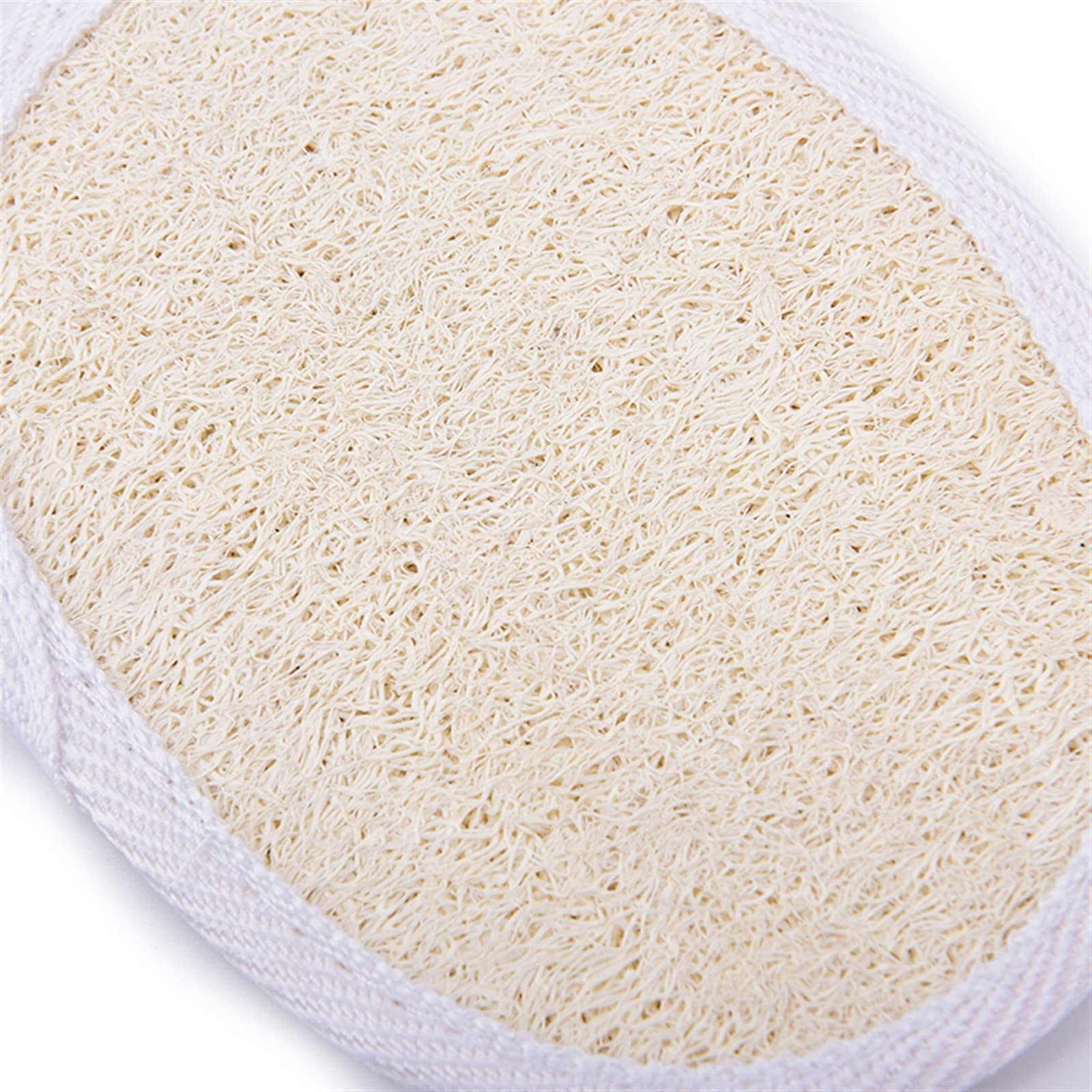 Trockenbürsten 1 Stück natürlicher Luffa-Luffa-Schwamm Gesicht Körper Bad Dusche Spa Peeling Scrubber Pad