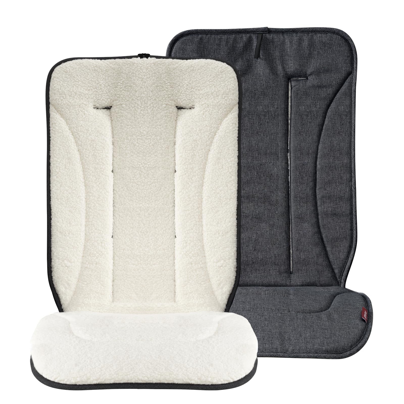 Momcozy Materassino Passeggino Universale Reversibile,Rivestimento Traspirante per Passeggino, Cuscino Morbido Invernale e Fresco Estivo, Imbottitura per Seggiolino e Carrozzina Neonato